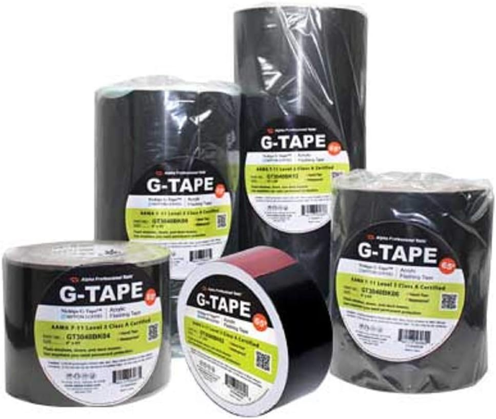 G-Tape - Acrylic Flashing 2"x65' Nichigo G-Tape GT3040BK02