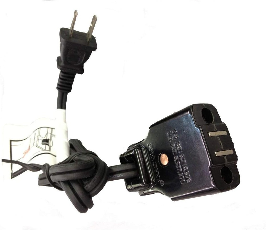 Presto 09982 Magnetic Deep Fryer Cord for Select Presto Models