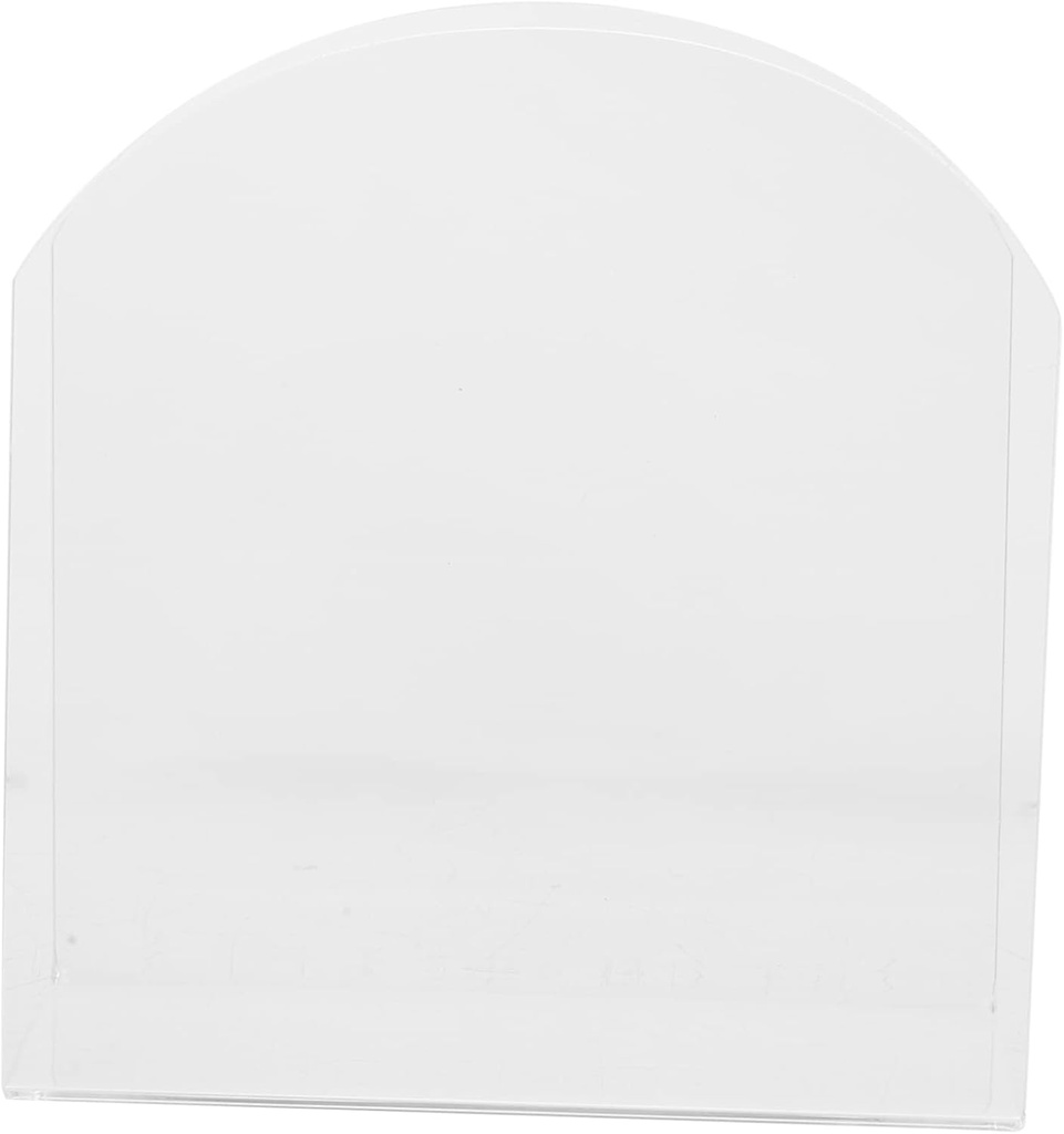 Acrylic Napkin Holder Shaped Tissue Storage Rack for Desktop Compact Design for Bars Restaurants Kitchens Space-saving Serviette Stand