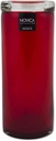 NOVICA Hand Blown Red Recycled Glass Cocktail Glasses, 14 Oz 'Ruby' (Set Of 6)