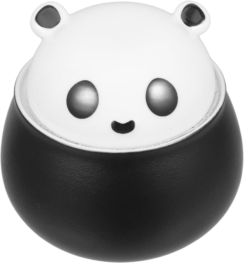 DECHOUS Ceramic Canister Creative Storage Jar for Tea Candy Cookies and Cute Panda Design for Use Airtight Seal for Freshness