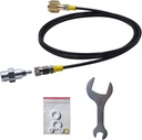 External Soda Water Maker Machine Fill Station Adapter and 98 Inches Hose Kit With Quick Disconnect Connector TR21-4