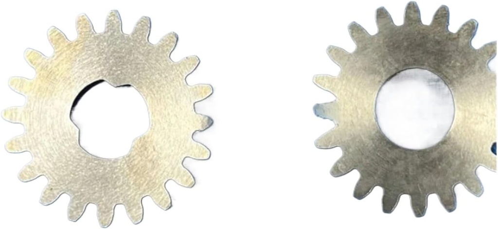 2pcs CNC Lathe Manufacturing Ice Cream Machine Air Pump Gear Can Be Customized for Ice Cream Machine Without Pump