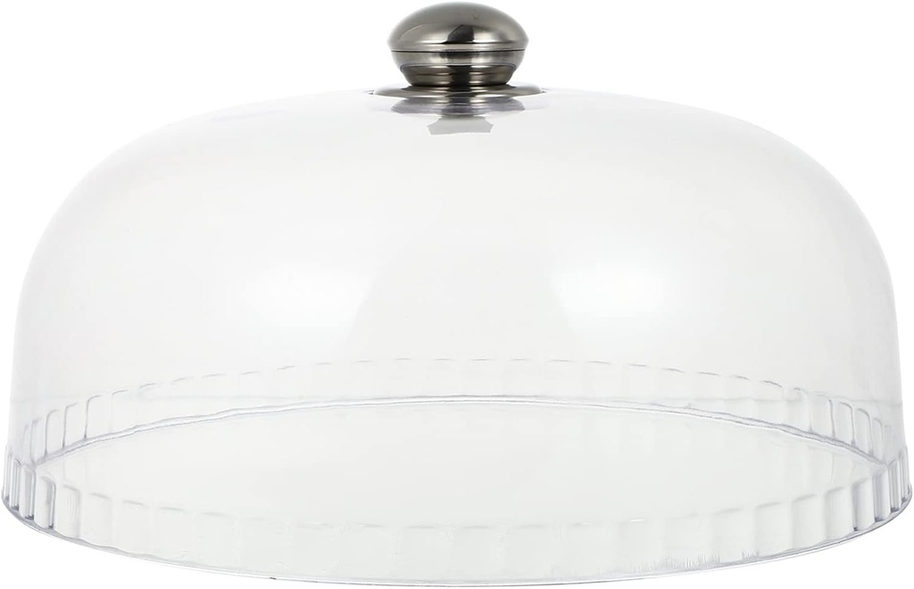 VOSAREA Transparent Food Dessert Cover Cake Protective Dome for Kitchen Use for Storing Cakes Snacks and Desserts present for Home and Restaurant