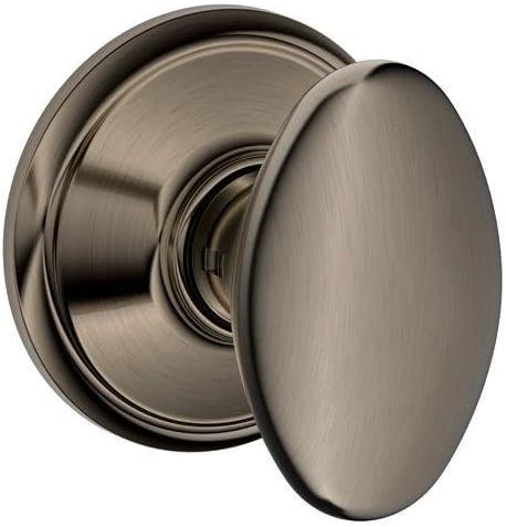 Schlage F10 SIE 620 16-080 10-027 Siena Hall and Closet Knob, Antique Pewter