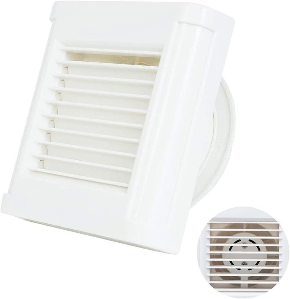 Exhaust Fan,Wall Mounted Vent Fans, Ventilation Exhaust Fan, HG Power 4'' Strong Exhaust Extractor Fan Wall Mount & Ceiling Exhaust Fan Built-in Household Ventilation Fans