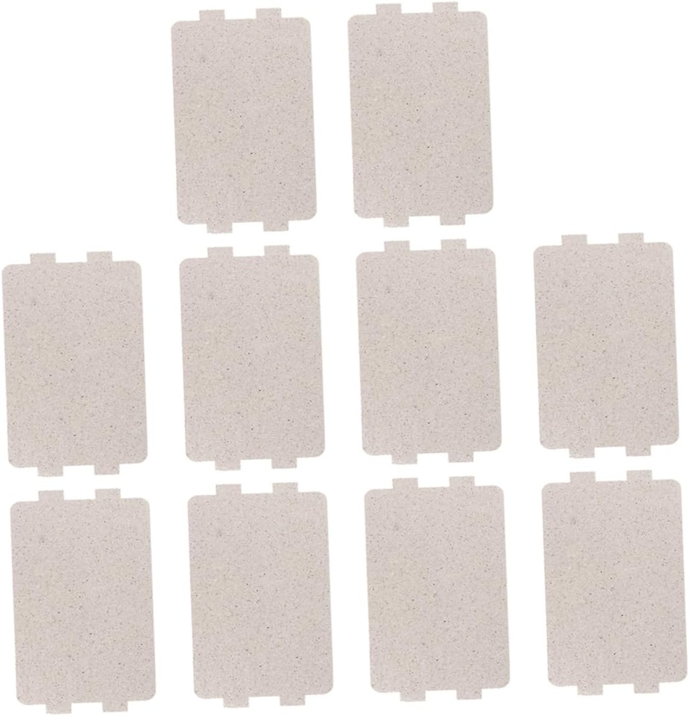 10pcs Microwave Oven Mica Plate Waveguide Mica Super Thick Insulation Cover for Microwave Repair