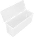 IMIKEYA Transparent Bread Toast Box Kitchen Storage Container for Bread Preservation and Fridge Organization Crisper for Homemade Toast and Bakery Use