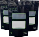 Lock & Seal 20 Pack Reusable Food Storage Bags - Heat Sealable, 1 oz, 6" x 9.8" x 3.15" Inch