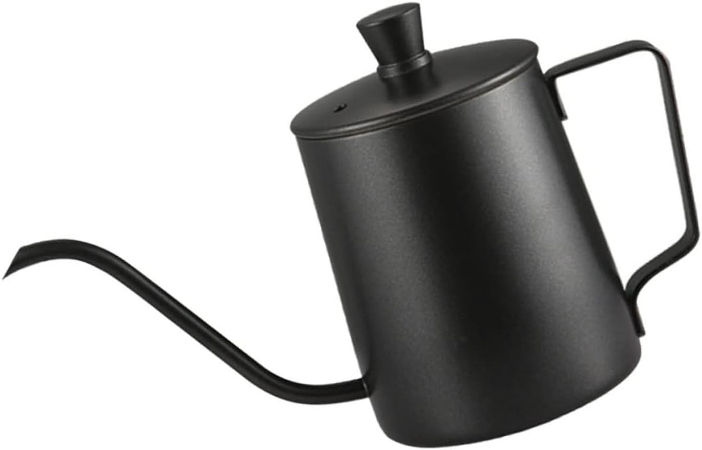 Zerodeko 304 Stainless Pot Lid Mini Kettle for Home Brewing for Coffee Lovers for Espresso and Tea