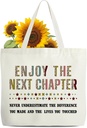 Retirement Tote Bag - Retired Canvas Tote Bags - Going Away Gifts
