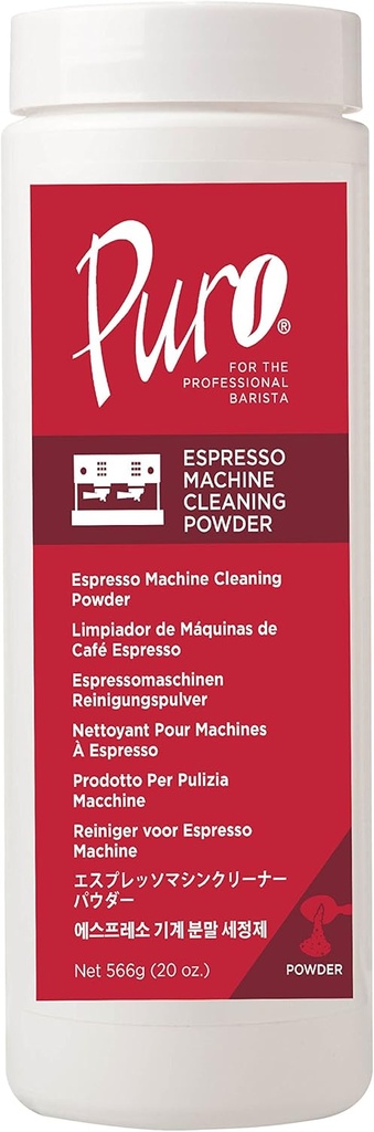 Puro Caff - 20 Ounce - Espresso Machine Cleaner Cleaning Powder Back Flush Espresso Machines Clean Airpots