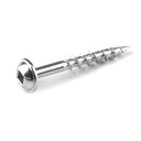 Kreg SML-C125-100 Zinc Pocket Screws, 1 1/4 Inch, #8 Coarse Thread, Maxi-Loc Head (100 Count)