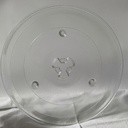 10 1/2 Inches Replacement Microwave Glass Plate Compatible with Hamilton Beach 252100500497, HB-P90D23, Microwave Glass Turntable Compatible with GE, Sunbeam, Emerson P23, Replace Part #252100500497