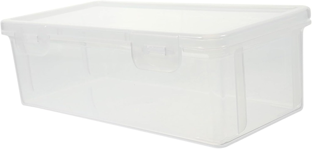 Mobestech Airtight Seasoning Storage Jar Bread Box for Sourdough Fridge Fruit Canister Leakproof