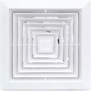 Exhaust Fan,Wall Mounted Vent Fans, Ventilation Extractor Ceiling Mounted Exhaust Fan Household Extractor Fans Low Noise Ventilation Fan Ventilator