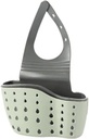 Home Storage Drain Basket Kitchen Sink Holder Adjustable Soap Sponge Shlf Hanging Drain Basket Bag Kitchen Accessories
