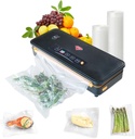 110W Powerful,90Kpa Vacuum Sealer For Food Storage,Household 8-in-1 Function,Easy Hand-Lock,Double Pump Vacuum Sealer Machine with Bags Storage,Built-in Cutter,Stainless Stee