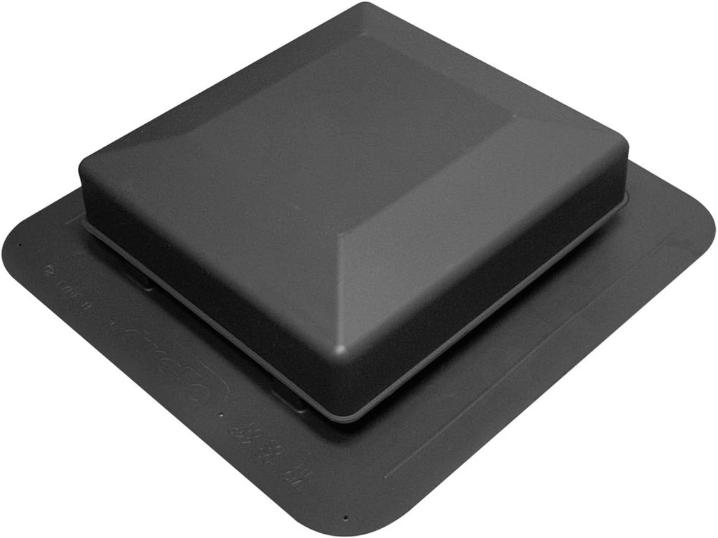 Duraflo 6050BL Roof Vent, 50 Square Inch, Black