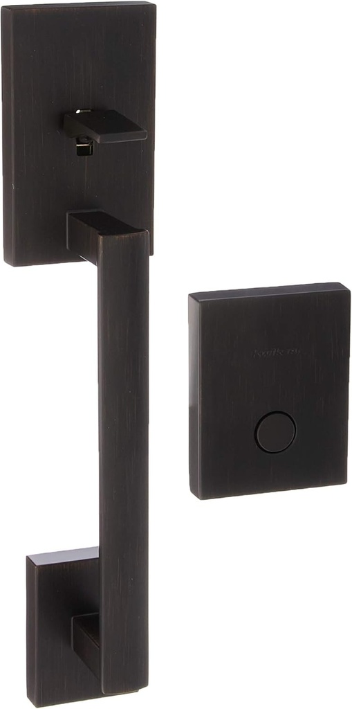Kwikset 819SCELIP-11P Dummy San Clemente Exterior Handleset Venetian Bronze Finish