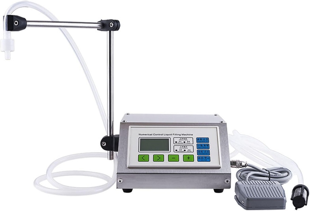 Small Filling Machine Single Head Canning Machine Liquid Automatic Quantitative Numerical Control Liquid Filling Machine,