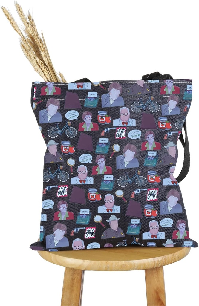 PWHAOO Murder Crime Show Inspired Gift TV Show Fan Tote Bag I Killed Them All Handbag