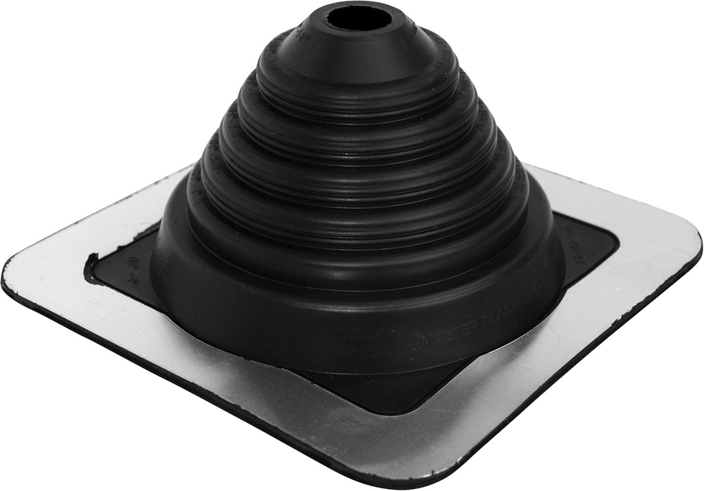 Oatey 14051 Retro Master Flash 1.25" - 3" pipe diameter Roof Flashing 6" x 6" Base