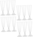 Drinking Cup 24pcs Disposable Tiasting Goblets Plastic Cocktail Cup 150ml Wedding Day Es