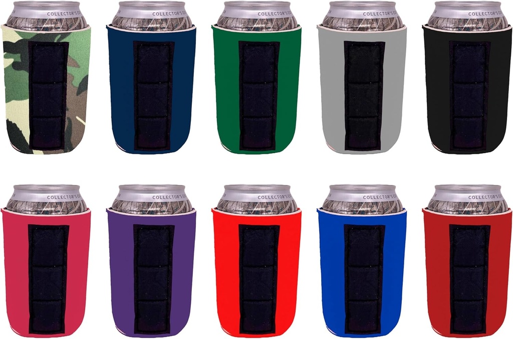 Blank Magnetic Can Coolie (10 Pack, Various)