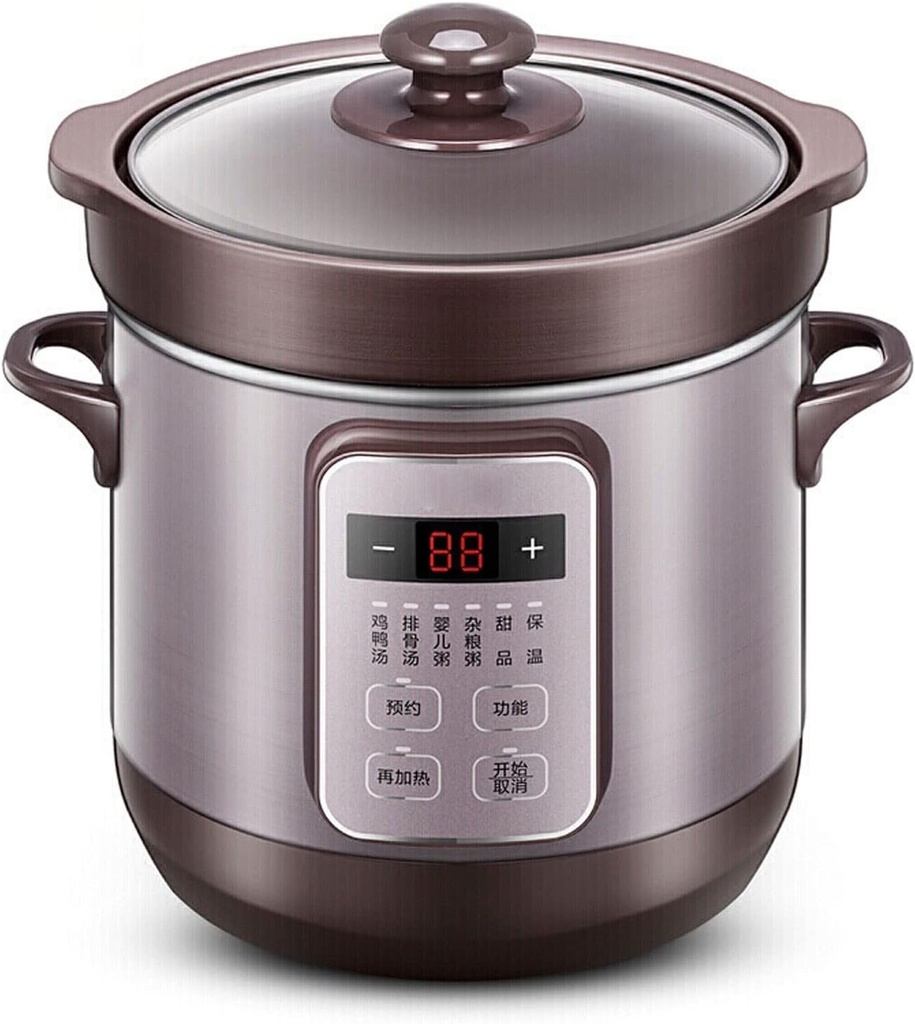 Soup Pot Electric Stew Pot Purple Sand Pot Soup Pot Automatic Slow Cooker Electric Cooker Slow Cooker Stew Pot
