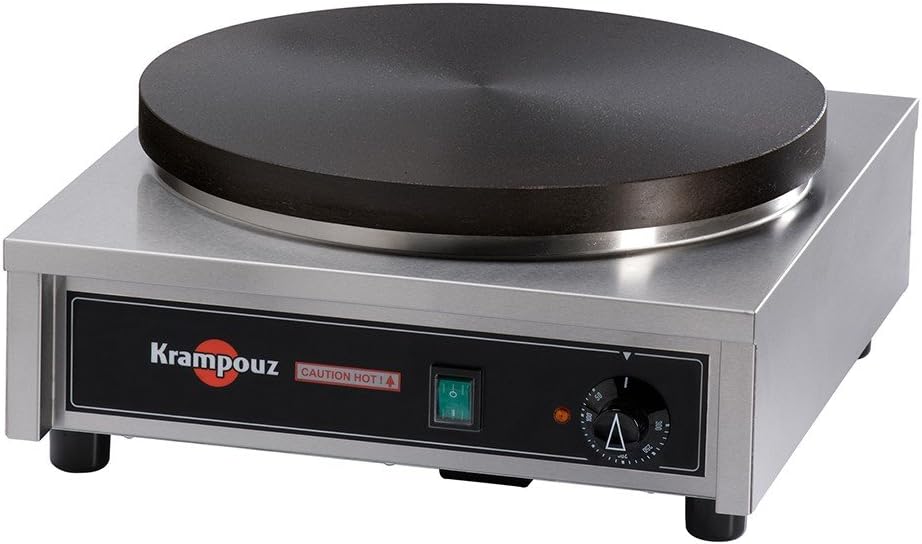 Krampouz Krampouz 16 3/4 Round Electric Cast Iron Crepe Maker - 240 V CECIF4