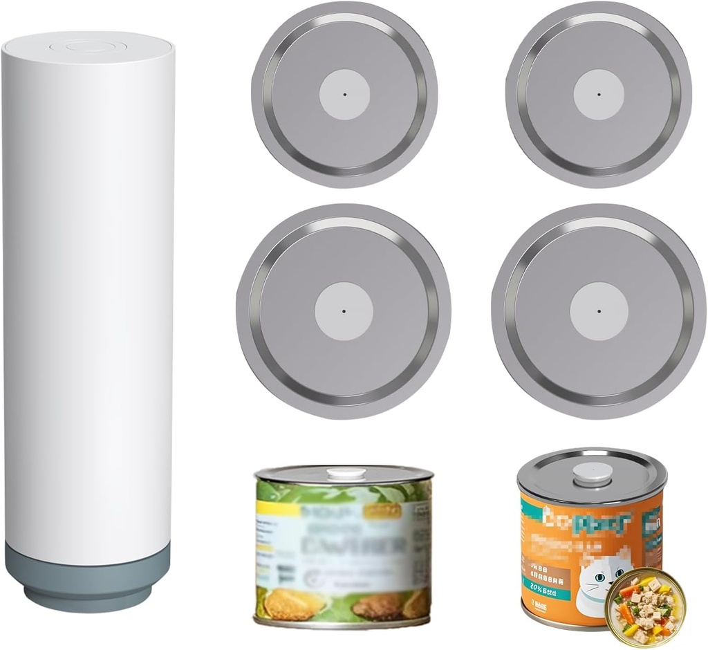 Auto Stop Electric Mason Jar Vacuum Sealer Kit-2025 Enhanced,Smart Sealer for Wide & Regular Mouth Jars,Portable Canning Vacuum Machine for Food Storage, Mason Genie Compatible