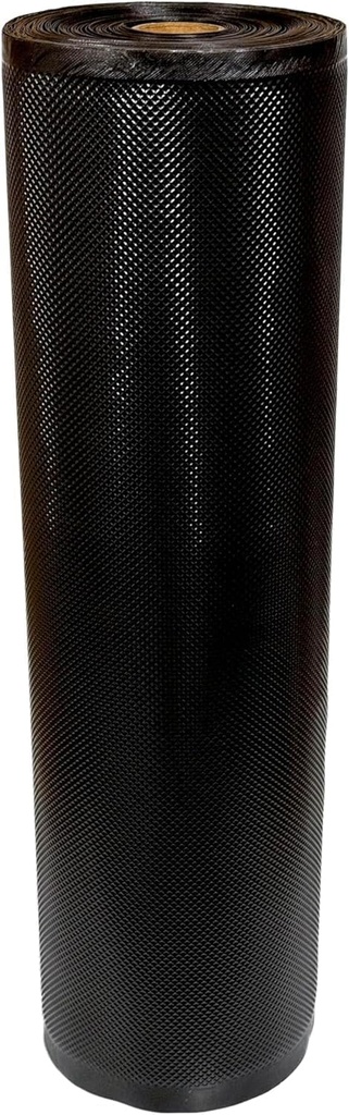 MJ Commercial-Grade Vacuum Sealer Roll for Food Storage, Sous Vide | 50-Foot Roll (Black/Clear, 11" x 50' 5 Mil Roll)
