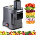 Commercial Food Processor, Electric Vegetable Dicer Slicer, Multifunctional Veggie Chopper, Professional Heavy Duty Fruits Cutter (220v)