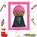 Candy Dispenser Picture Hanging, Candy Frame Dispenser, Handy Fast Distribution Candies, Nuts, Dog & Cat Treats, Suitable For Birthday & Holiday Gifts