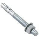 1/2x4-1/2" 50Pcs Inch Standard Fasteners for Heavy-Duty Zinc Wedge Anchors for Cement and Concrete