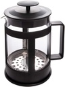 Any Morning Large French Press Coffee Maker, Coffee Maker French Press 34 oz, Coffee Press Glass, French Press For Tea and Travel, 16 Cup Coffee Maker For Camping, 16 Espresso Cups, 34 Oz, Black