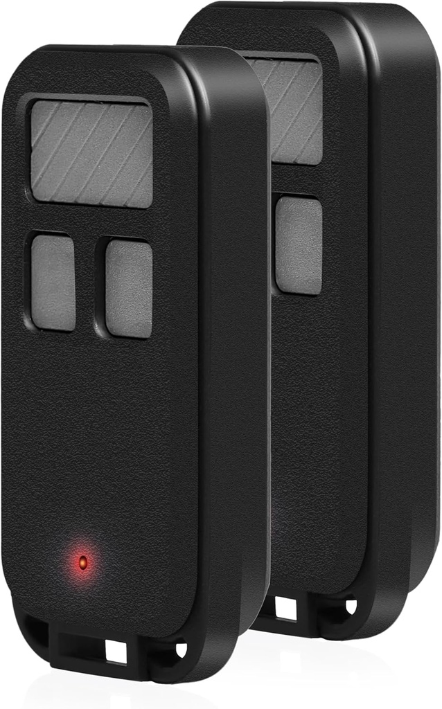 2 for LiftMaster Chamberlain Craftsman Genie Linear Universal Garage Door Opener Remote, 890Max Keychain, 3-Year-Warranty