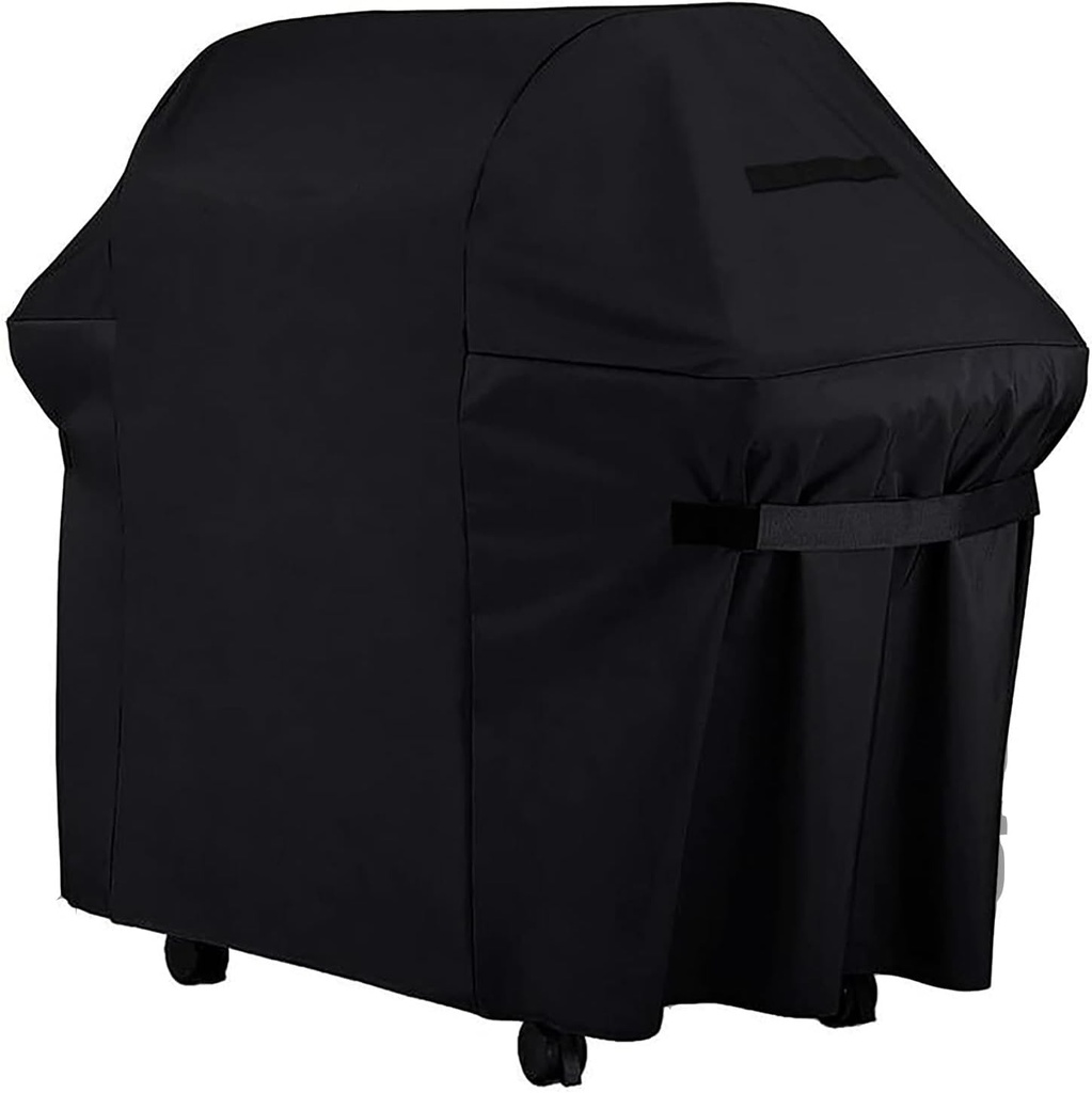 Weber BBQ Grill Cover - 72" L x 26" W x 51" H, Heavy Duty Waterproof Gas Grill Cover for Weber, Char-Broil, Brinkmann, Nexgrill Barbecue Grills, with Adjustable Strap