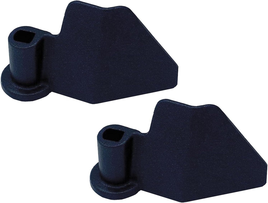 2 Pack Breadmaker Paddle, Bread Maker Kneading Paddle, Stainless Steel Bread Machine Mixing Paddle Kneading Blade Replacement for Most Bread Maker(COLOR:Black)