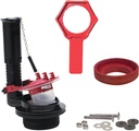 Fluidmaster K-540A-015 Universal 3-Inch Toilet Flush Valve Repair Kit with Toilet Tool Multicolor