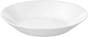 IKEA 6-Piece Tempered Opal Glass Dinnerware Plates/Bowls, White (Deep Plate, white20 cm)