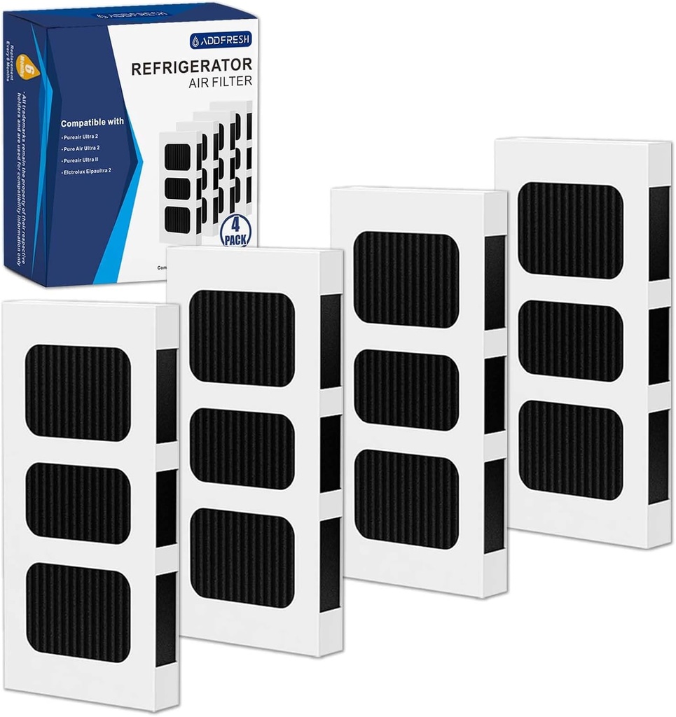 Refrigerator Air Filter Replacement Compatible with Paultra2 Frigidaire PureAir Ultra 2 - Pure Air Ultra 2 - Pureair Ultra ii and Electrolux - Part 242047805 and 5303918847-4 Filters