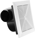 Home Ventilation Fan Bathroom Garage Exhaust Fan Window and Wall Mount Fan for Kitchen/Bathroom, Super Silent
