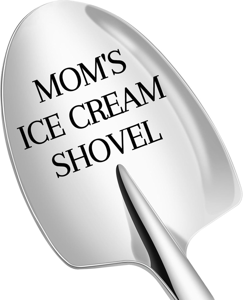 Mom Gifts Christmas Gifts for Mom from Daughter Son - Mothers Day Birthday Gifts for Mother, Personalized Gifts Mom's Ice Cream Shovel