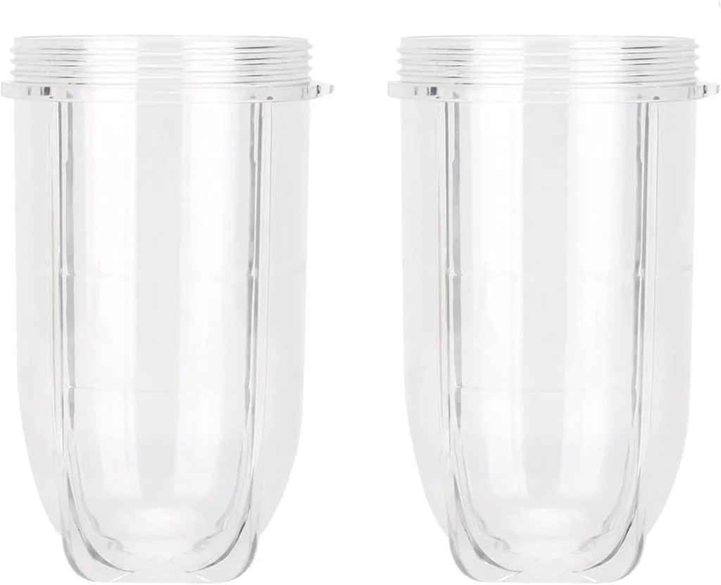 2 PCS Replacement Cups 16OZ Blender Cups Jar 250W for Magic MB1001 Series Juicer Mixer