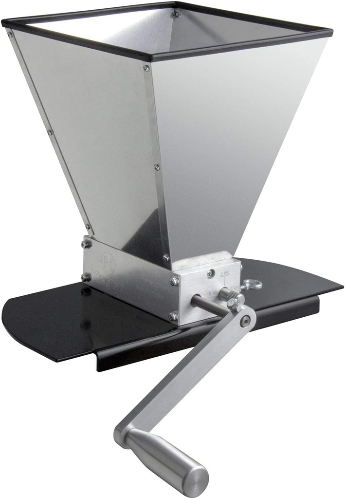 Kegco KM7GM-2R Grain Mill, 7lb Hopper