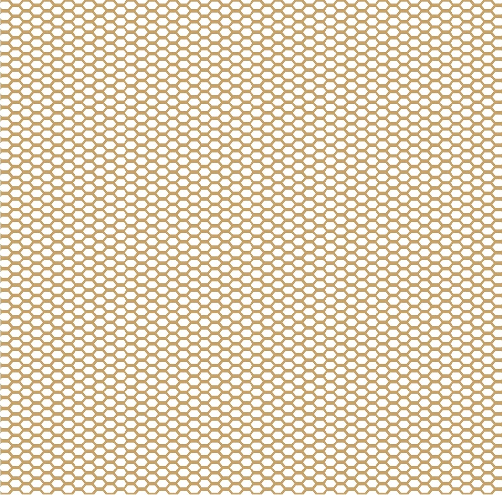 M-D Building Products 57372 36 in. x 48 in. Brass Expandable Aluminum Sheet