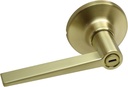 Satin Brass Gold Door Lockset Knob Handle Leverset Lever Set Modern Locks, Lockouts, Latches, Handles Clamps, Lockset, Premium Interior, Lever Set, Resistance, Cylindrical, Door Lockset Brushed Brass