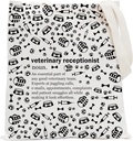 POFULL Veterinary Gift Vet Receptionist Definition Tote Bag Vet Clinic Gift (Veterinary Receptionist Tote Bag)